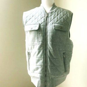 Michael Kors Gray Puffer Vest